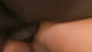 Breathtaking White Wife is Clothed like a Bitch for a Encounter with 2 Bbc's