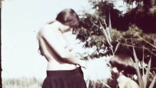 Vintage 8mm Amateur Home Movie Scene two