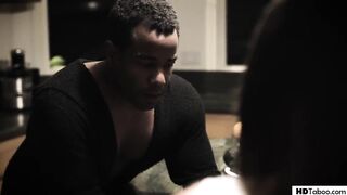 Poor college angel bangs Boyfriend's step daddy for his approval