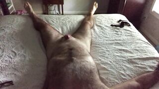 Hawt mother I'd like to fuck at 55 fastened down, licked, banged to cum 5X