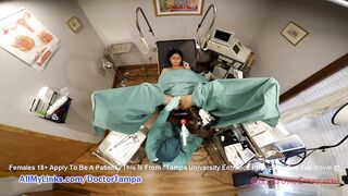 cameras catch doctor from tampa giving gyno exam to yesenia sparkles