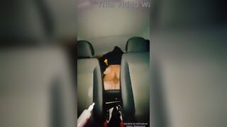 I can't stand it and I screw my girlfriend's most excellent ally in the backseat of the car after leaving the GYM - I SHIELD HER REAL AMATAUR RIDING IN THE CAR