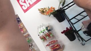 team fuck party im supermarkt