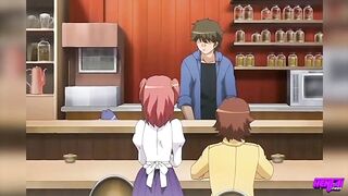 Manga Pros - Super Hawt & Concupiscent Waitresses Have Enjoyment With The Cafe Employee Masaru