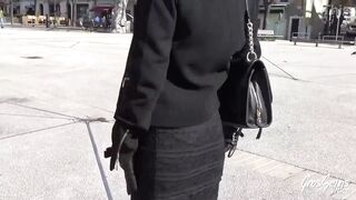 Milana takes advantage of a vacation at granny's to get drilled