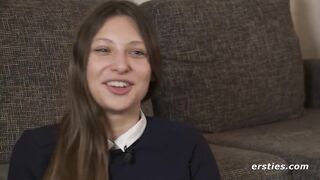 Ersties: Talia is From Ukraine & Undresses For Us in a Mirror