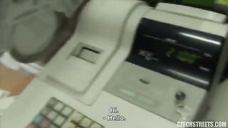 Shop assistant takes the cash in swap for sex
