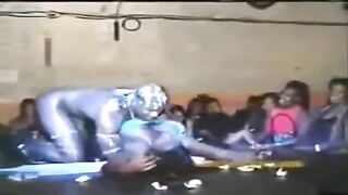 Ebony Hunk Strippers Getting Their Knobs Sucked And Felt On