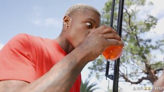 Brazzers: Dunkin' On The Neighborhood mother I'd like to fuck & Lesbo's first Penis on PornHD part two