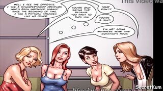 Art Class season #1 ep.#1 - That Guy's Not Human Large Knob Ebony Model Give student some Supplementary Lesson