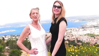 Eva Delage and Lyna Jade (Edited) lesbo - blond - interview - underware - masturbation - older - sixty-nine - JacquieEtMich*l