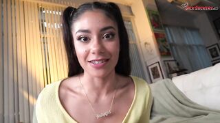 Xxlayna Marie sucks off Mr. POV in this point of view oral pleasure movie "Desperately Sexually Excited!"