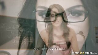 Wicked French teacher Anissa Kate can't live without anal - Brazzers