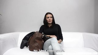 Breathtaking amateur gets interviewed and screwed at czech casting