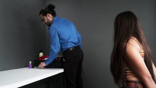 A TSA agent discovered my wicked toys in my bag and took me to his office