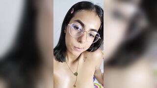 C4_cute_plop masturbating & riding sex-toy show