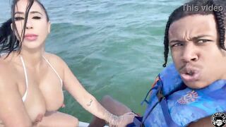 lil d klaps Valerie kay on a jetski teaser