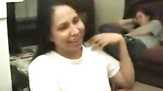 Uncommon Native American drilled by crips and pimps with large schlong