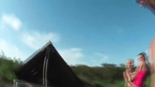 Fit Bare Mother I'd Like To Fuck Large Hawt Breasts In Foursome Sex At The Lake (Sexy blond)