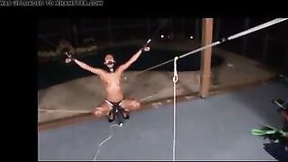 Eboby Slavery Gal in Leather Climax