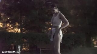 Testing my fresh dress. Upskirt selfie