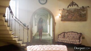 Deeper. Femdom-Goddess Elena Koshka has intensive dream trio