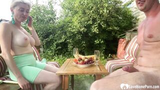 Blond mother I'd like to fuck likes the smack of my hard wang