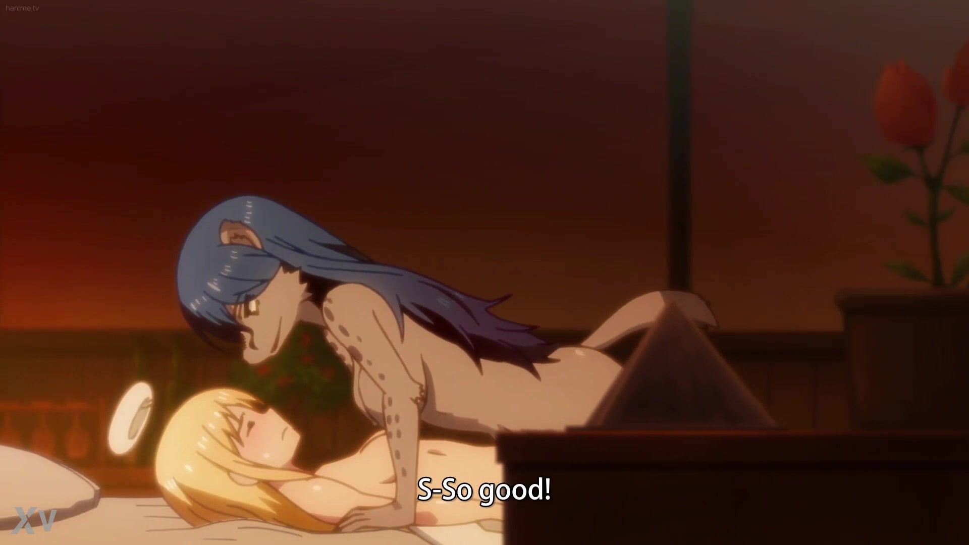 Interspecies Reviewers - Crimvael and Elza yuri scenes - ANIME VERSION UNCE...