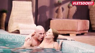 LETSDOEIT - Hardsex By The Pool With Trainer #Angel Blade