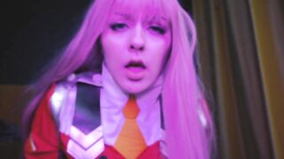 POV: Greedy floozy Zero 2 can't stop squirting during the time that u bang her - Cosplay Spooky Boogie