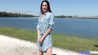 Nasty hotty Carlie wishes anal 1st and foremost