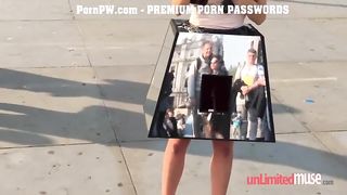 Artist Lets Strangers Feel her Twat