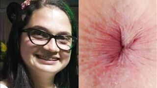 Face and Dark Hole of a Sexy Whore From Colombia