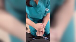 Las Vegas jizz bank nurse does everything to get the example. Talks me throughout it and bangs at the end