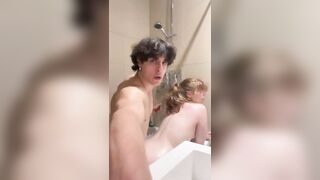 Ginger mother i'd like to fuck getting drilled by a insane mf