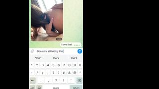 Cuckold Sexwife SEXTING - Rencounter with Lover in Hotel