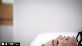 BLACKED Cute coed Blake seduces her roommates boyfriend