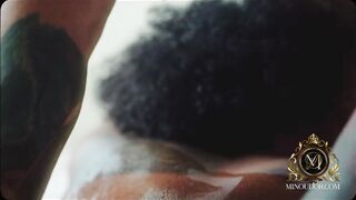 Fortunate Stud With Massive BBC Gives Black Model Nuru Massage