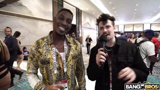 BANGBROS - Logan Xander @ The 2023 AVN Rewards With Pornstars Blake Blossom, Valerica Steele, Brenna Mckenna And Greater Quantity!