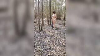 I go into the forest to masturbate secretly