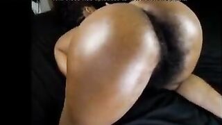 Bushy Black Harley Love woman