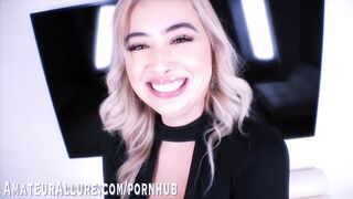 Breasty blond & Hawt redhead tease shlong