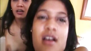 Franco Roccaforte Creams Their Latin Faces of Kayleen & Rita