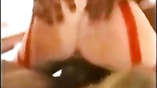 YIELDING WENCH WIFE TEAM FUCK LARGE EBONY DICKS