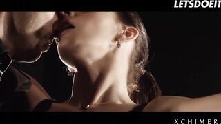 Slender Honey Candice Luca Bound Up, Licked And Screwed By Sexually Excited Lover In Romantic Session - LETSDOEIT