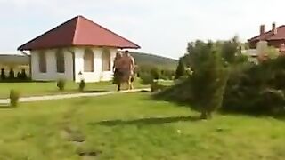 Obese Mother I'd Like To Fuck gets drilled outside