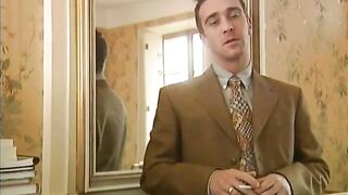 2 Cute Angels And One Excited Dude