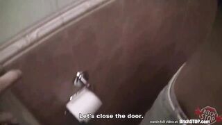 Doxy STOP - Nice-Looking brunette hair screwing in public biffy