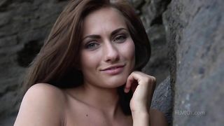 Charming angel is posing out of pants during the time that her photographer is getting greater amount and greater quantity lascivious