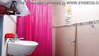 During The Time That I'm in the baths my stepmother comes in and since I got home that babe has the dream of screwing me whilst my stepfather is not there and that babe begins masturbating then I couldn't assist it and I made her suck my penis and bang he